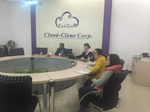 India distributor APS Lifetech visit Cloud-Clone