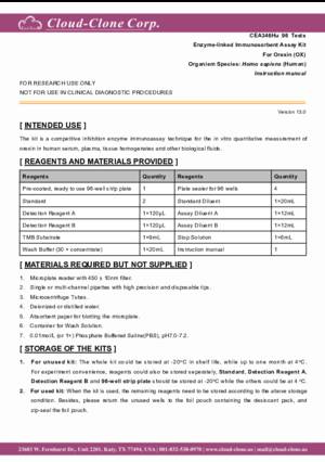 ELISA-Kit-for-Orexin-(OX)-CEA346Hu.pdf