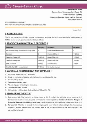ELISA-Kit-for-Neuromedin-U-(NMU)-CEB025Hu.pdf