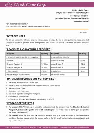 ELISA-Kit-for-Sphingosine-(Sph)-CEB821Ge.pdf