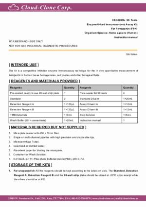ELISA-Kit-for-Ferroportin-(FPN)-CEC489Hu.pdf