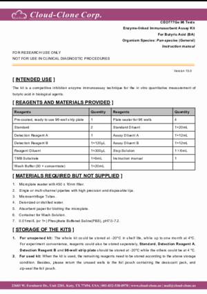 ELISA-Kit-for-Butyric-Acid-(BA)-CEO777Ge.pdf