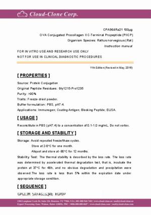 OVA-Conjugated-Procollagen-II-C-Terminal-Propeptide-(PIICP)-CPA964Ra21.pdf