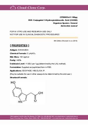 BSA-Conjugated-5-Hydroxyindoleacetic-Acid--5-HIAA--CPB005Ge11.pdf