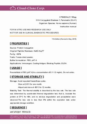 OVA-Conjugated-Elastase-1--Pancreatic-(ELA1)-CPB483Hu21.pdf