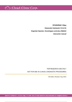 Eukaryotic-Interleukin-10-(IL10)-EPA056Rb62.pdf