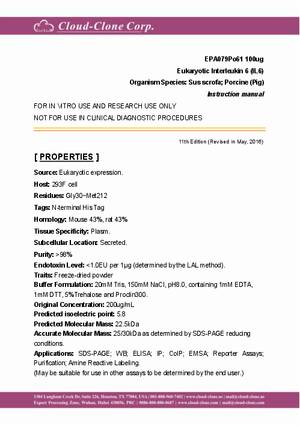 Eukaryotic-Interleukin-6-(IL6)-EPA079Po61.pdf