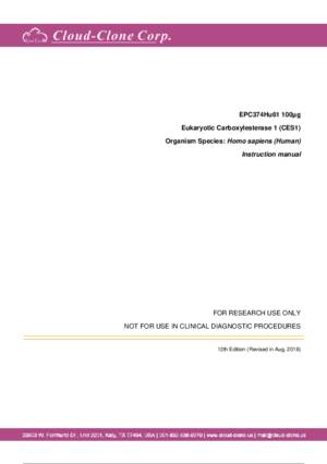 Eukaryotic-Carboxylesterase-1-(CES1)-EPC374Hu61.pdf