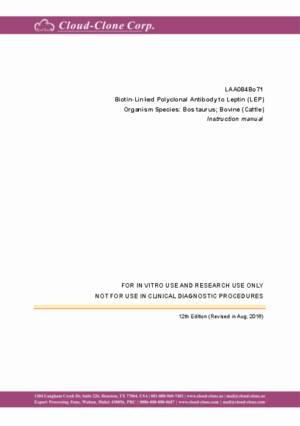 Biotin-Linked-Polyclonal-Antibody-to-Leptin-(LEP)-LAA084Bo71.pdf