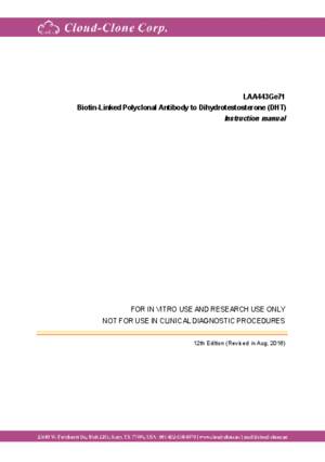 Biotin-Linked-Polyclonal-Antibody-to-Dihydrotestosterone-(DHT)-LAA443Ge71.pdf