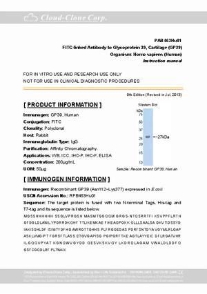 FITC-Linked-Antibody-to-Glycoprotein-39--Cartilage--GP39--PAB463Hu81.pdf