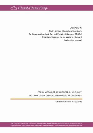 Biotin-Linked-Monoclonal-Antibody-to-Regenerating-Islet-Derived-Protein-3-Gamma-(REG3g)-LAE676Hu76.pdf