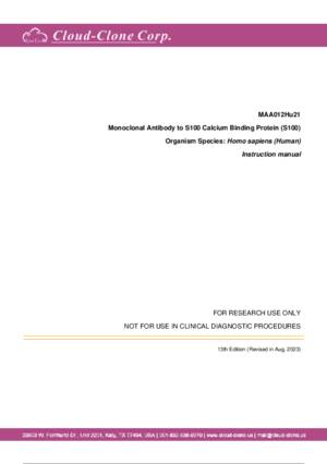 Monoclonal-Antibody-to-S100-Calcium-Binding-Protein-(S100)-MAA012Hu21.pdf