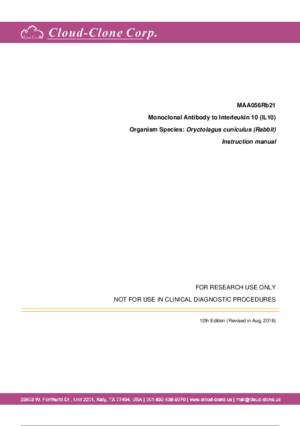 Monoclonal-Antibody-to-Interleukin-10-(IL10)-MAA056Rb21.pdf