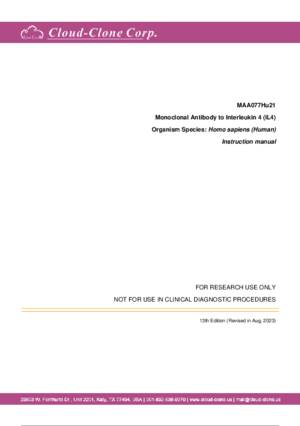 Monoclonal-Antibody-to-Interleukin-4-(IL4)-MAA077Hu21.pdf