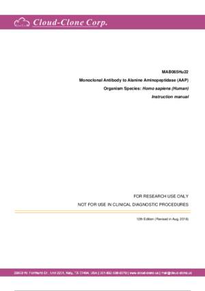 Monoclonal-Antibody-to-Alanine-Aminopeptidase-(AAP)-MAB065Hu22.pdf