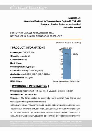 Monoclonal-Antibody-to-Transmembrane-Protein-27--TMEM27--MAK477Ra21.pdf