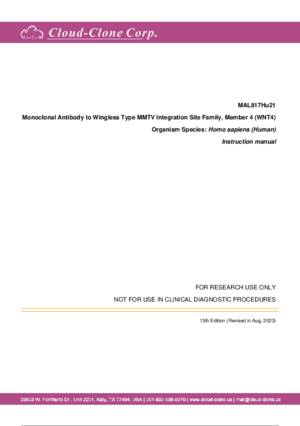 Monoclonal-Antibody-to-Wingless-Type-MMTV-Integration-Site-Family--Member-4-(WNT4)-MAL817Hu21.pdf