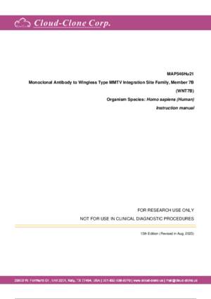 Monoclonal-Antibody-to-Wingless-Type-MMTV-Integration-Site-Family--Member-7B-(WNT7B)-MAP546Hu21.pdf