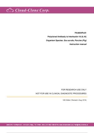 Polyclonal-Antibody-to-Interleukin-18-(IL18)-PAA064Po01.pdf