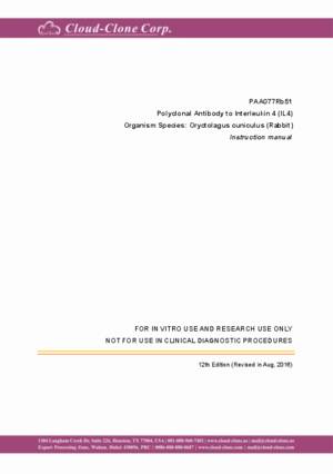 Polyclonal-Antibody-to-Interleukin-4-(IL4)-PAA077Rb51.pdf