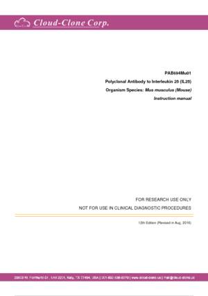 Polyclonal-Antibody-to-Interleukin-25-(IL25)-PAB694Mu01.pdf