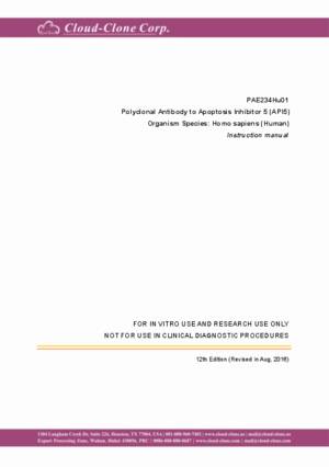 Polyclonal-Antibody-to-Apoptosis-Inhibitor-5-(API5)-PAE234Hu01.pdf