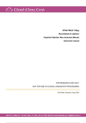 Recombinant-E-cadherin-RPA017Mu01.pdf