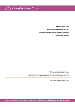 Recombinant-Fibronectin-(FN)-RPA037Hu02.pdf