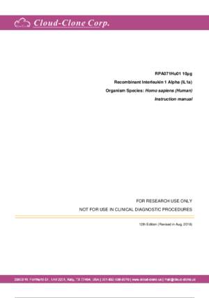 Recombinant-Interleukin-1-Alpha-(IL1a)-RPA071Hu01.pdf