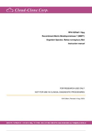 Recombinant-Matrix-Metalloproteinase-7-(MMP7)-RPA102Ra01.pdf