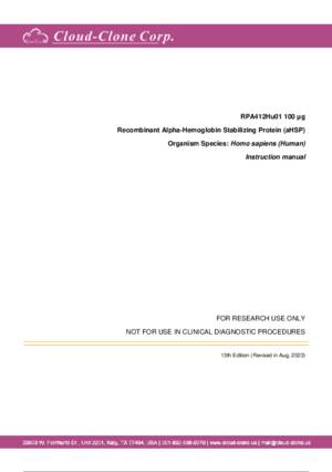 Recombinant-Alpha-Hemoglobin-Stabilizing-Protein-(aHSP)-RPA412Hu01.pdf