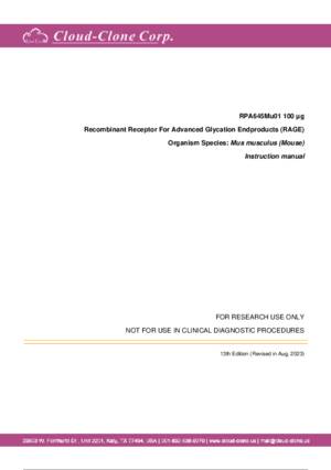 Recombinant-Receptor-For-Advanced-Glycation-Endproducts-(RAGE)-RPA645Mu01.pdf