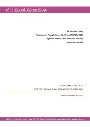 Recombinant-Phospholipase-A2--Group-IID-(PLA2G2D)-RPB077Mu01.pdf