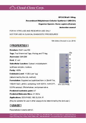 Recombinant-Molybdenum-Cofactor-Synthesis-1--MOCS1--RPC623Hu01.pdf