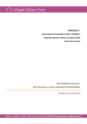 Recombinant-Protocadherin-Beta-7-(PCDHb7)-RPE067Ra01.pdf
