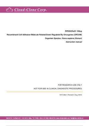 Recombinant-Cell-Adhesion-Molecule-Related-Down-Regulated-By-Oncogenes-(ORCAM)-RPE532Hu01.pdf