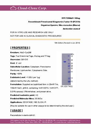 Recombinant-Peroxisomal-Biogenesis-Factor-19-(PEX19)-RPE733Mu01.pdf