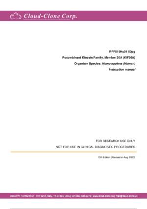Recombinant-Kinesin-Family--Member-20A-(KIF20A)-RPF519Hu01.pdf