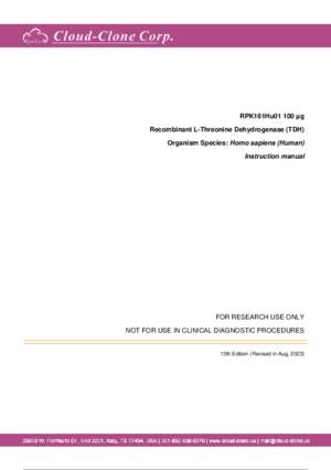 Recombinant-L-Threonine-Dehydrogenase-(TDH)-RPK161Hu01.pdf