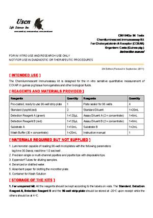 CLIA-Kit-for-Cholecystokinin-A-Receptor--CCKAR--C90104Gu.pdf