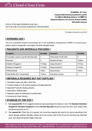 ELISA-Kit-for-Matrix-Metalloproteinase-13-(MMP13)-SEA099Bo.pdf