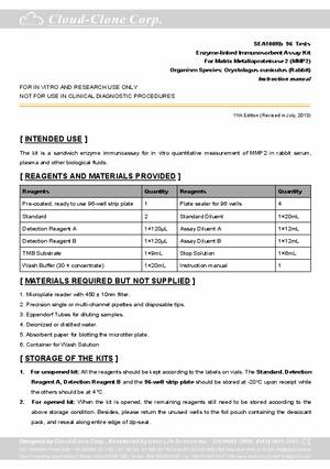 ELISA-Kit-for-Matrix-Metalloproteinase-2-(MMP2)-E90100Rb.pdf