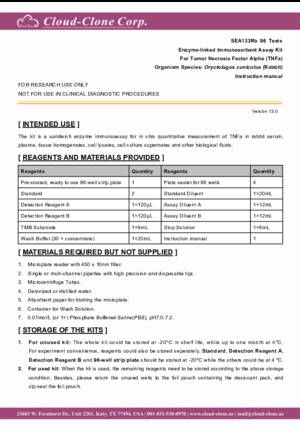 ELISA-Kit-for-Tumor-Necrosis-Factor-Alpha-(TNFa)-SEA133Rb.pdf