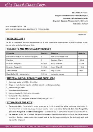 ELISA-Kit-for-Beta-2-Microglobulin-(b2M)-SEA260Si.pdf