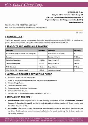 ELISA-Kit-for-S100-Calcium-Binding-Protein-A11-(S100A11)-SEA568Rb.pdf