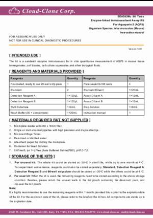 ELISA-Kit-for-Aquaporin-5-(AQP5)-SEA583Mu.pdf