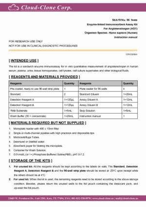 ELISA-Kit-for-Angiotensinogen-(AGT)-SEA797Hu.pdf