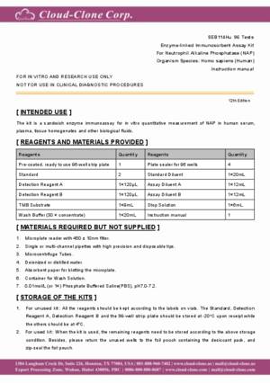 ELISA-Kit-for-Neutrophil-Alkaline-Phosphatase-(NAP)-SEB114Hu.pdf