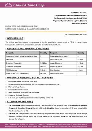 ELISA-Kit-for-Pyruvate-Dehydrogenase-Beta-(PDHb)-SEB923Hu.pdf